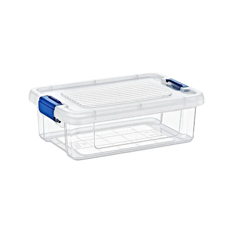 1.5-Litre Stormax Flat Clip-Lock Storage Box – Slim, Stackable Utility Container (021211) 1