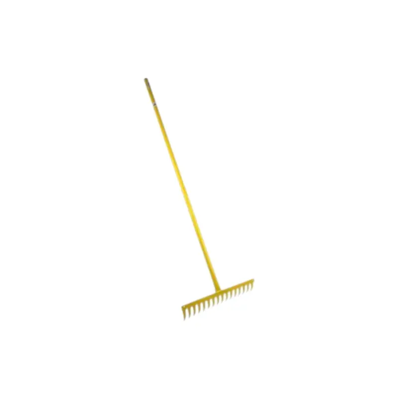 1.5-Meter All-Steel Yellow Garden Rake 1