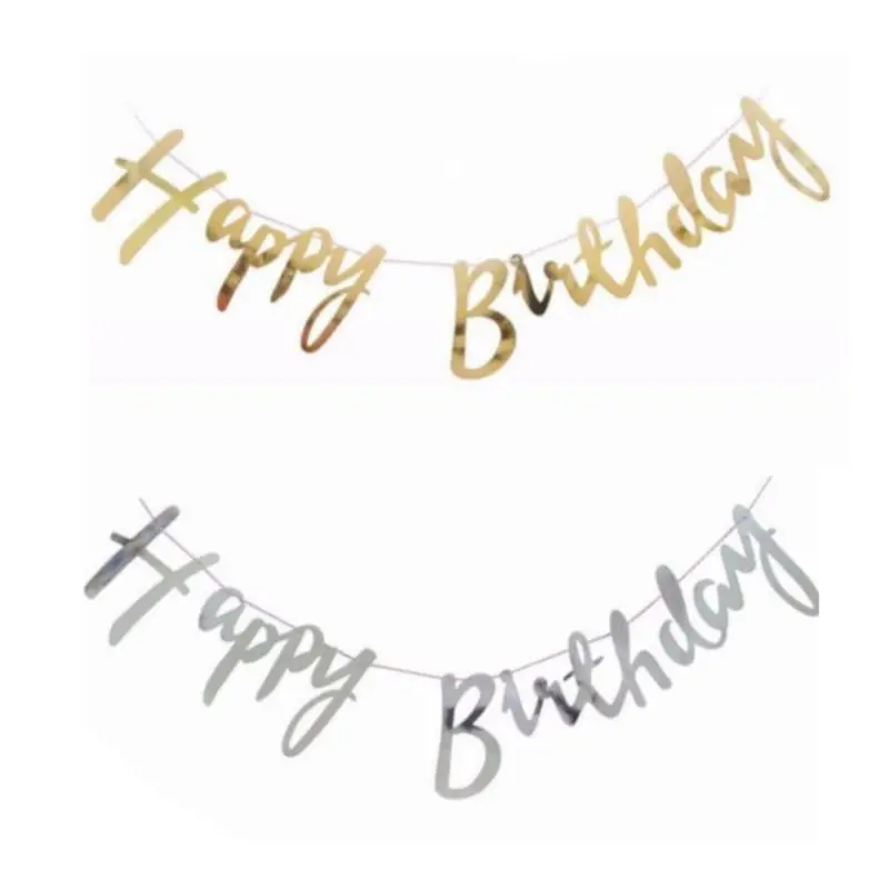 1.5-Meter Festive Birthday Bunting – Hanging Paper Or Fabric Garland 1