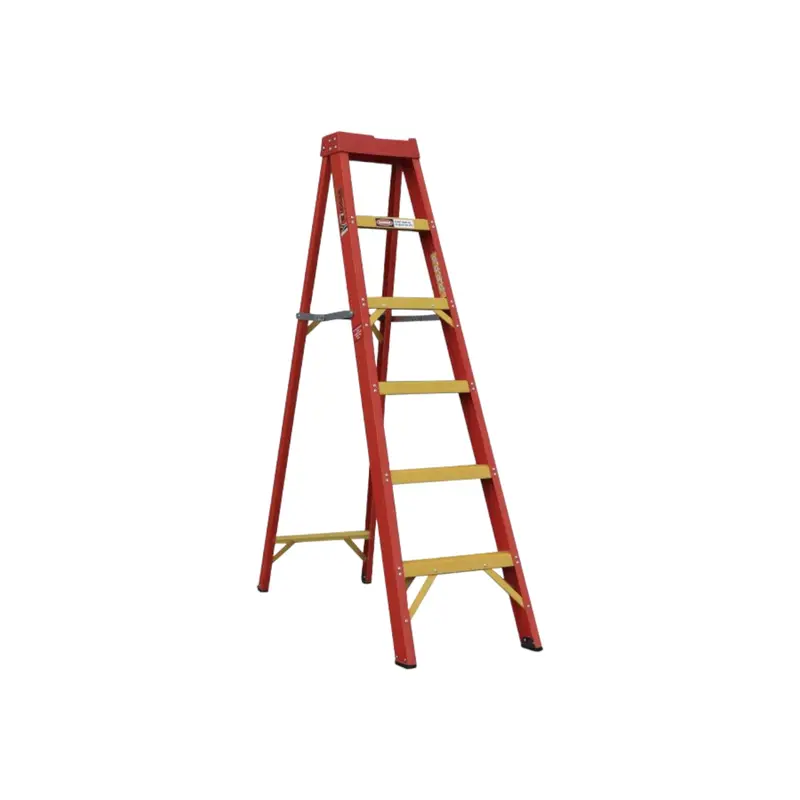 1.8-Meter Fiberglass A-Frame Ladder – 6-Step, 150Kg Capacity 1