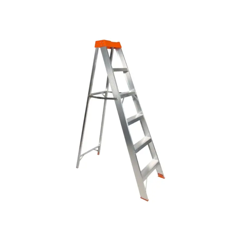 1.8M Aluminum Step Ladder – 6-Step Heavy-Duty Work Platform 1