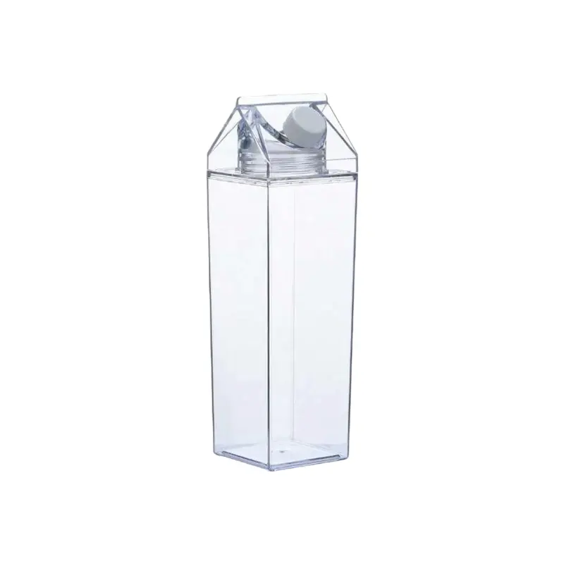 1-Liter Acrylic Milk Carton Bottle 1