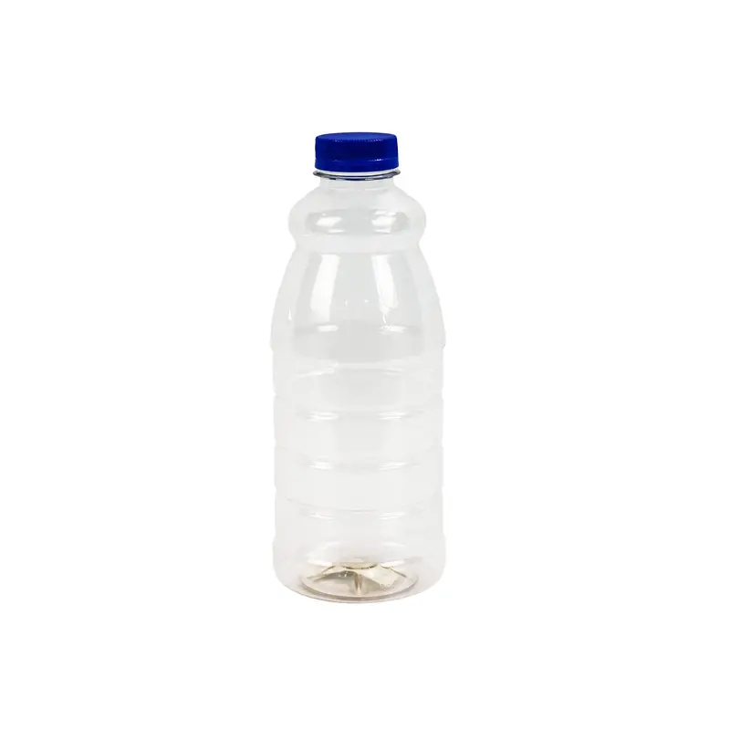 1-Liter Clear Pet Storage Bottle With Secure Lid 1