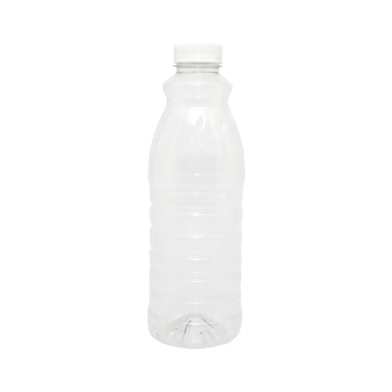 1-Liter Textured-Grip Pet Bottle With Tamper-Evident Cap 1