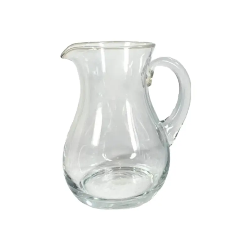 1-Litre Glass Water Jug With Handle – Clear Beverage Dispenser 1