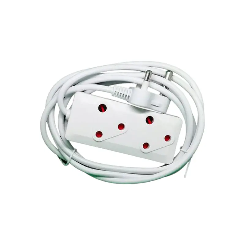 10-Meter Flexible Extension Lead – Twin 3-Pin Outlets, Compact Winding Design 1