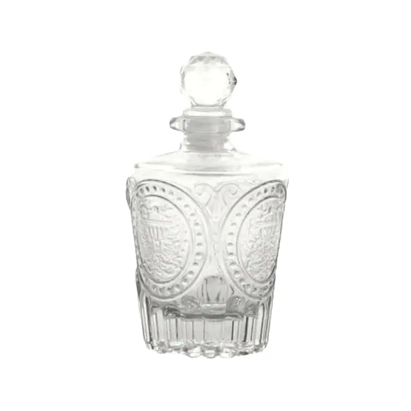 100Ml Glass Perfume Bottle With Ball Stopper – Elegant Design, Model 10776 1