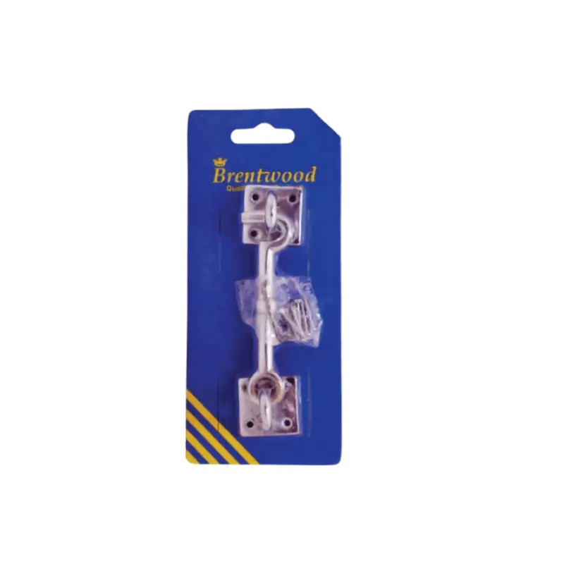 100Mm Chrome-Plated Cabin Hook – Zinc Alloy Design 1