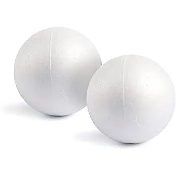 12 Cm Lightweight Styrofoam Spheres – 2-Piece Pack 1
