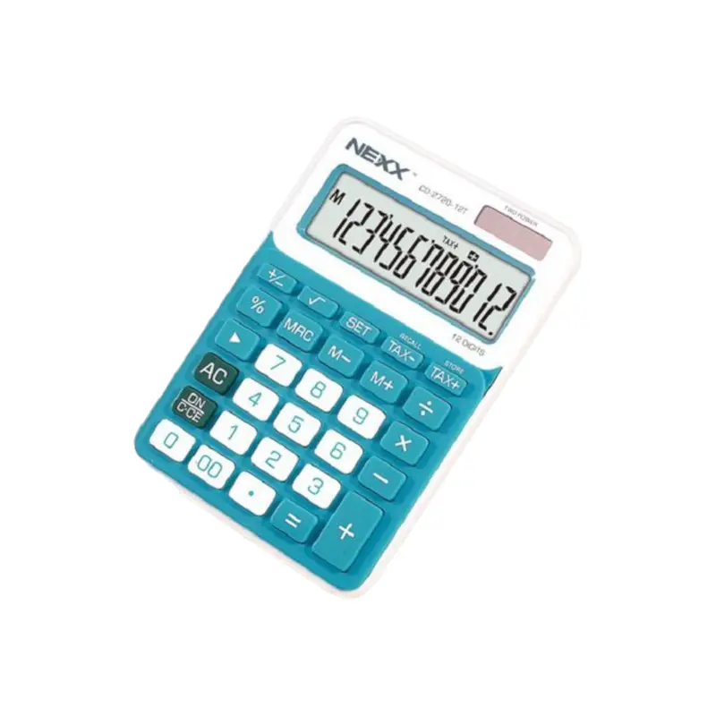 12-Digit Colour Calculator Cd2720 – Nexx Desktop Model 1