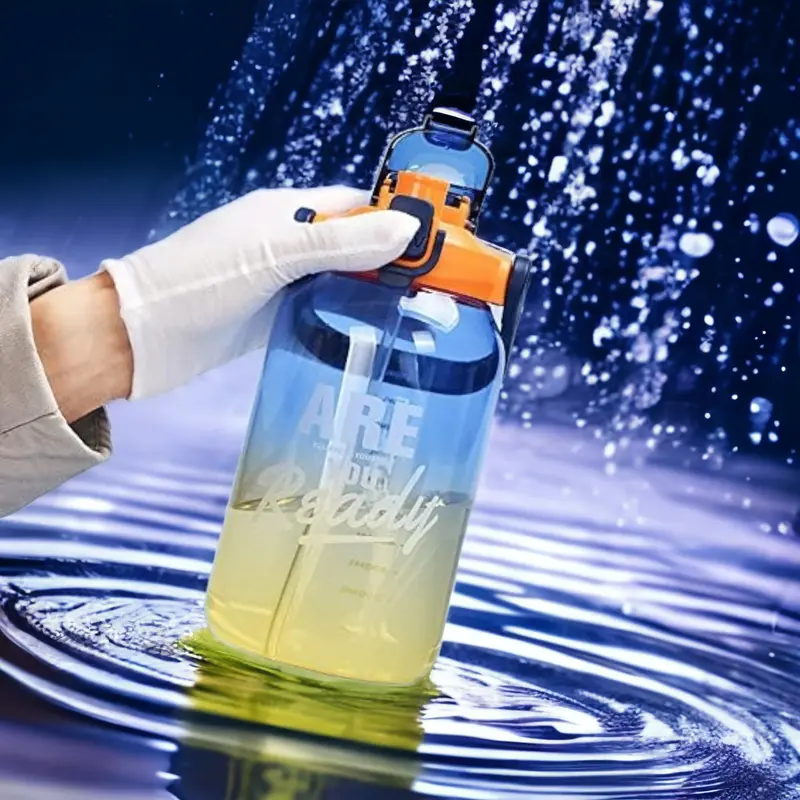 1250Ml Motivational Sports Water Bottle – 'Are You Ready?' 1