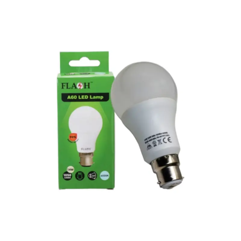 14W Flashing Led Globe Bulb A60 1
