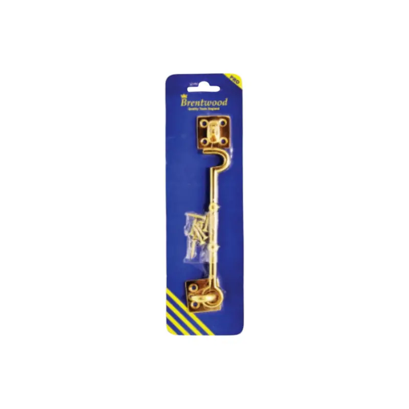 150Mm Solid Brass Cabin Hook – High-Density Zinc Alloy Base 1