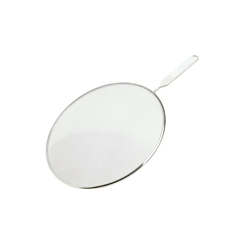 19 Cm Silicone-Coated Splatter Guard For Frying 1