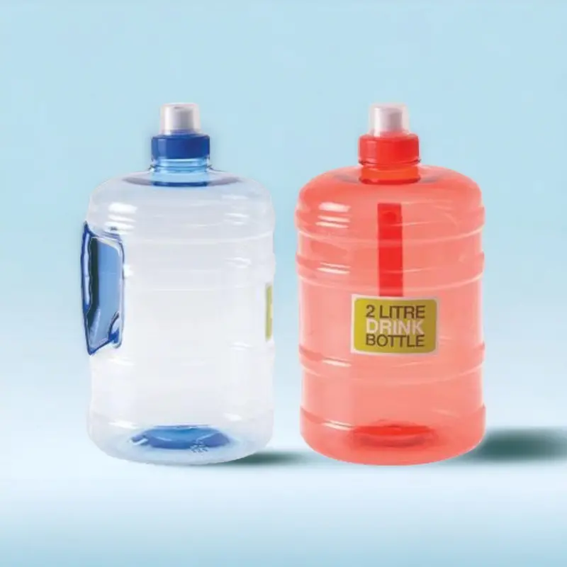 2-Litre Sports Training Water Bottle With Ergonomic Handle – Single Unit 1