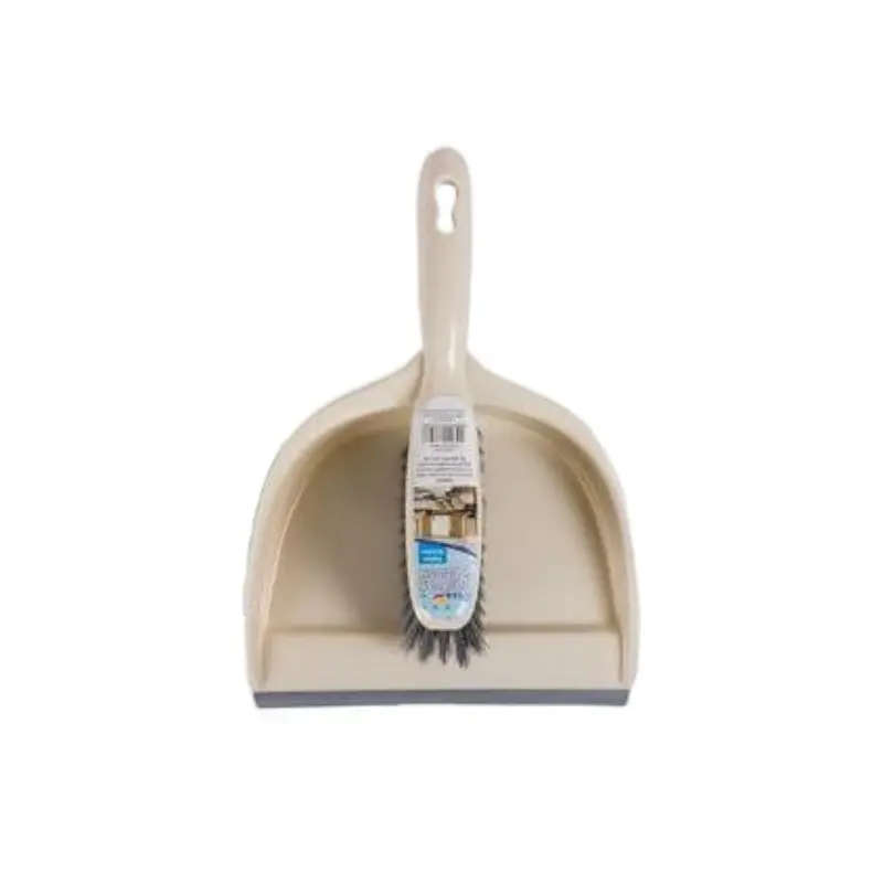 2-Piece Plastic Dustpan And Brush Set 1