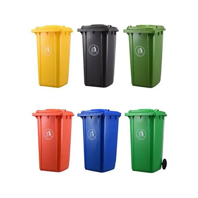 240-Litre Wheeled Refuse Bin – Colour-Optioned Heavy-Duty Outdoor Waste Container 1