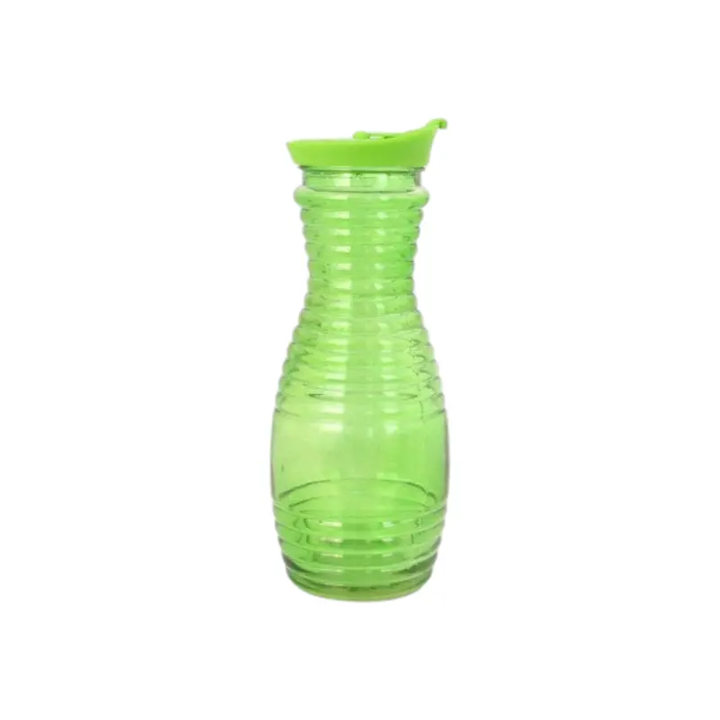 28 X 8 Cm Glass Water Bottle With Bpa-Free Plastic Lid 1