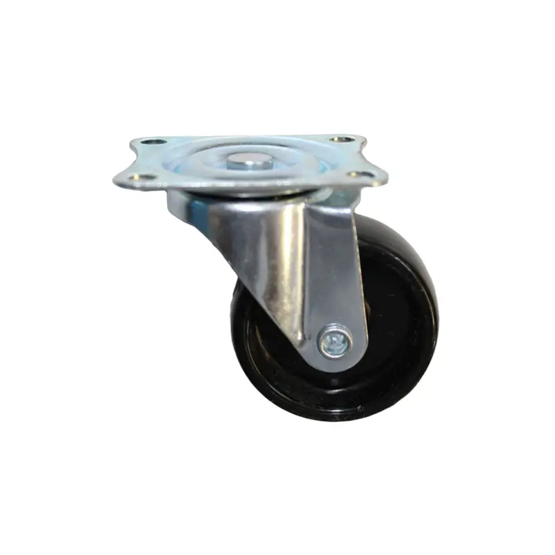 38Mm Nylon Swivel Castor – Compact Gn38 Plate-Mounted Design 1