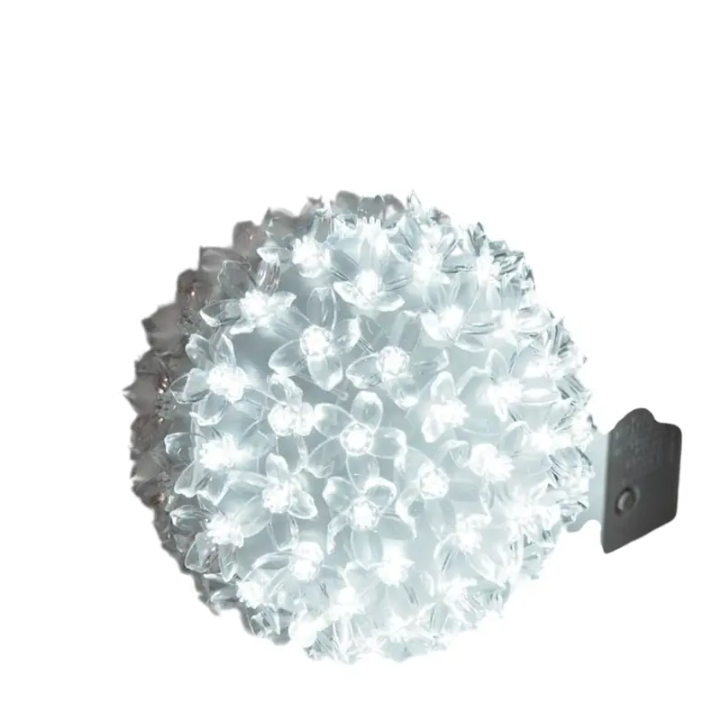50-Litre Led Illuminated White Flower Ball Light – Decorative Garden Or Event Luminaire (Code 81200559) 1