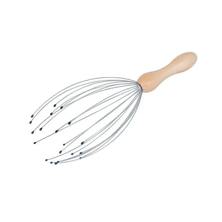 5Five Simply Smart Bamboo-Handled Scalp Massager – Ergonomic Relaxation Tool 1