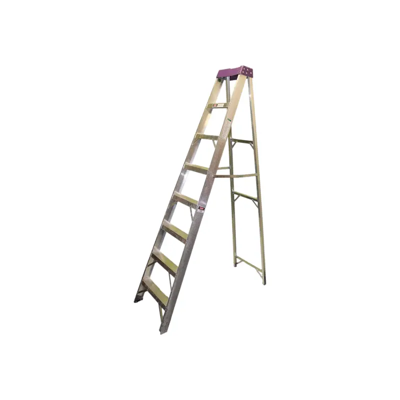 6-Step Aluminum Step Ladder – Industrial-Grade Single-Side Design 1