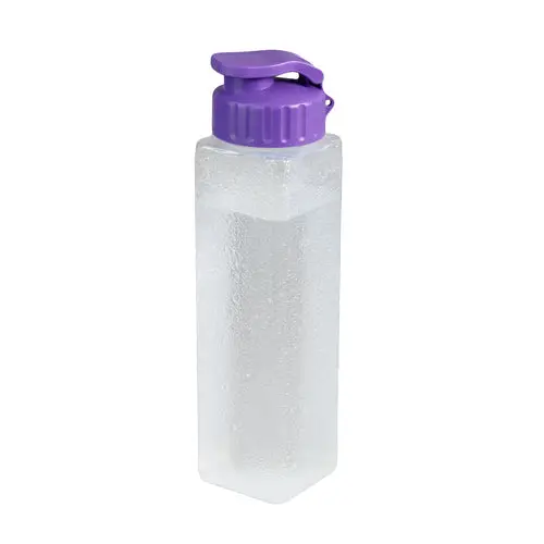 600 Ml Frosted Square Sports Water Bottle – Bpa-Free, Ergonomic Design (Lcsfb60) 1
