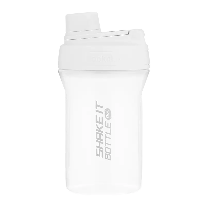 650Ml Grey Shake It Pro Bottle – Leak-Proof Protein Shaker With Grip Base 1