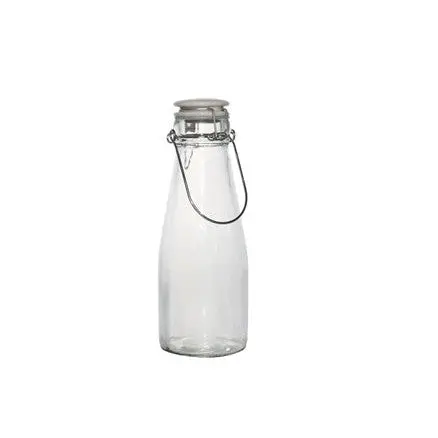 750Ml Glass Bottle With Hinged Clip Lid (Model 27168) 1