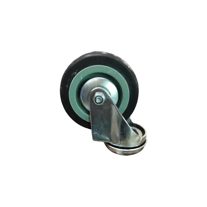 75Mm Rubber-Castor Wheel With Bolt Hole Mount – Heavy-Duty Swivel Or Fixed Use 1