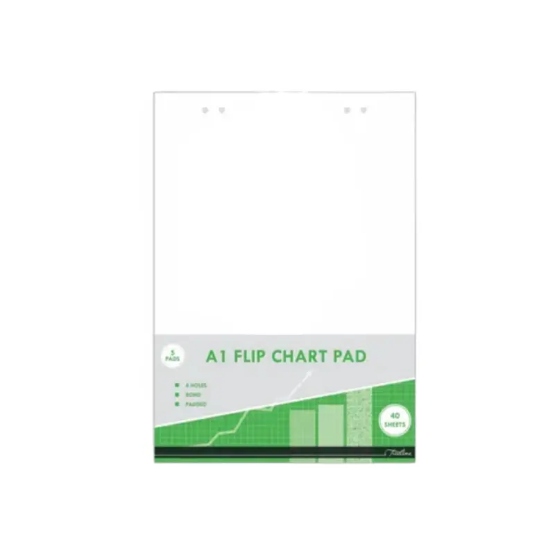 A1 Flip Chart Pad – 40-Sheet Heavyweight Presentation Board (Cht004) 1