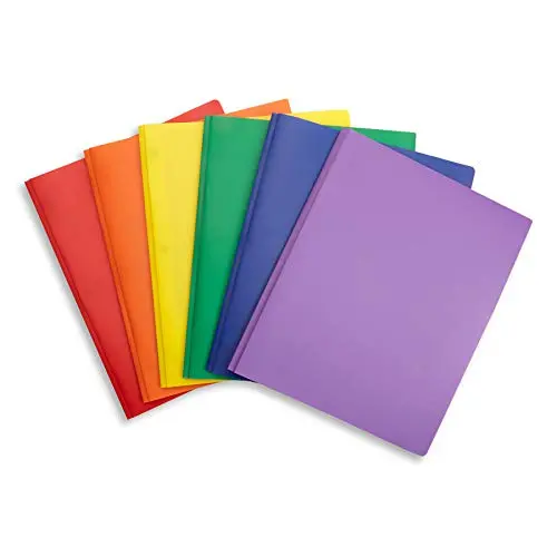 A4 Filing Pocket Box Set – Two Solid-Color Document Organizers 1
