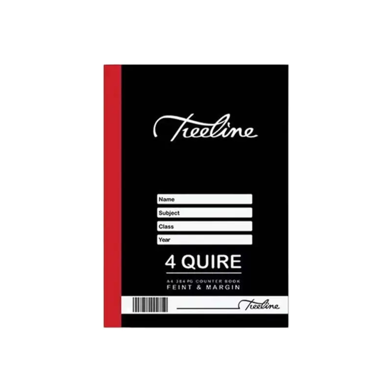 A4 Hardcover Exercise Notebook – 288 Pages, 3-Quire Binding 1