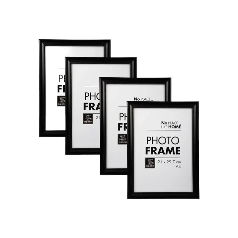 A4 Plastic Certificate Frame Pack – 4-Piece Value Set 1