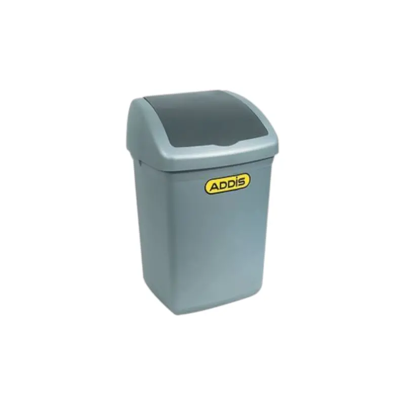 Addis 12-Litre Flip-Top Dustbin – Space-Saving Indoor Bin 1