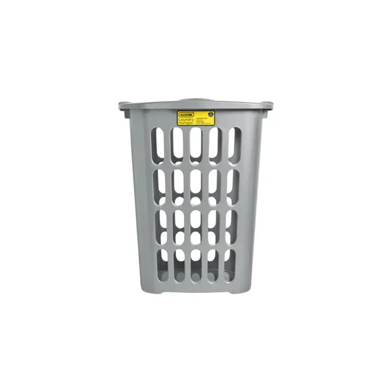 Addis 60L Rectangular Laundry Hamper – Durable Woven Plastic Basket With Handles (Model 9942R) 1