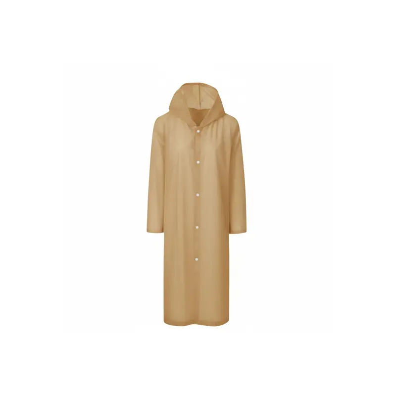 Adult Disposable Rain Poncho – Lightweight Waterproof Cape, 115 Cm Length 1