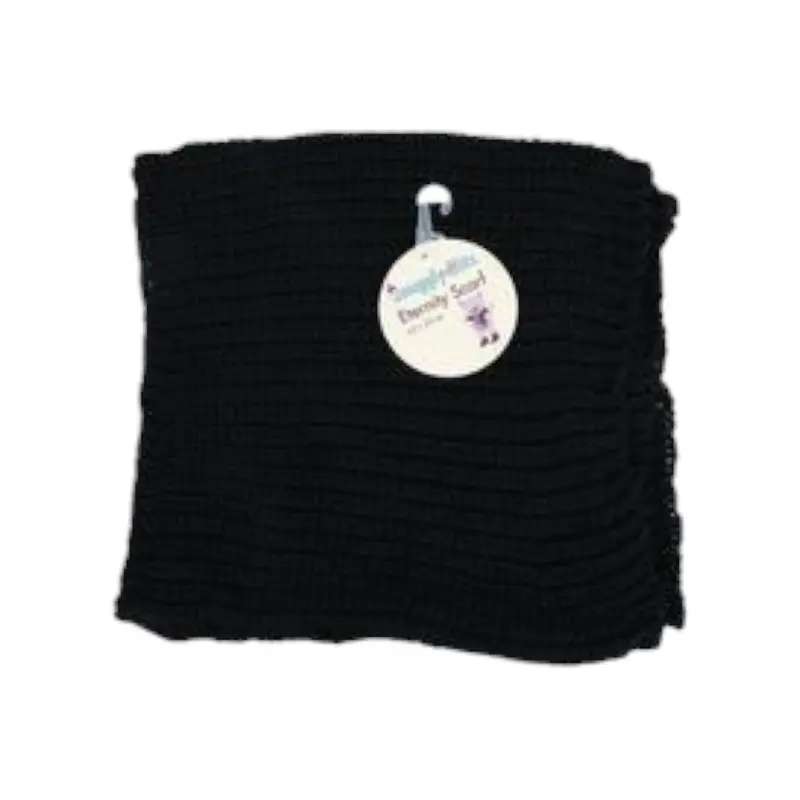 Adult Knit Eternity Scarf – 65 X 25 Cm Seamless Loop Style 1