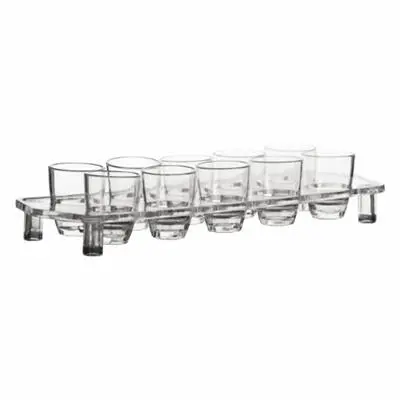 Bar Butler Individual Shot Glasses – 25Ml Tot Measures, 10-Pack (Model 21475) 1