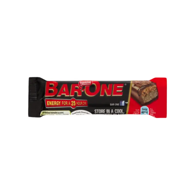 Bar One Mini Chocolate Bar – 21G Individual Piece 1