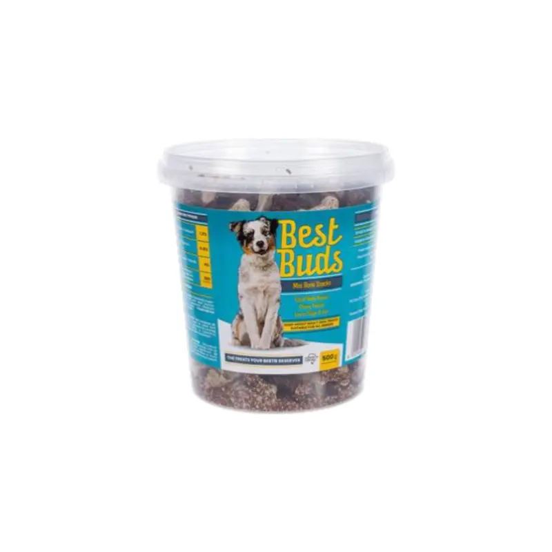 Best Buds Mixed Bone Dog Treats – Variety Pack, 500 G 1