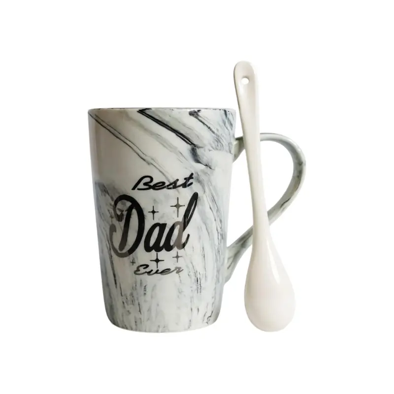 'Best Dad Ever' Ceramic Mug – Premium Gift Box Set 1