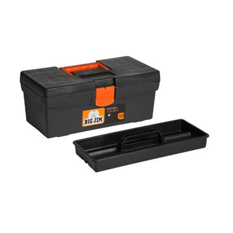 Big Jim Standard Toolbox – 32 Cm Durable Storage Case With Lid 1