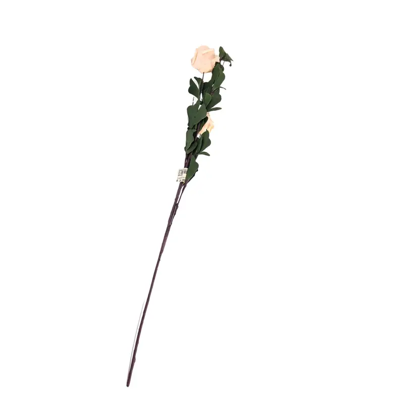 Blush Pink 62Cm Artificial Rose Stem 1