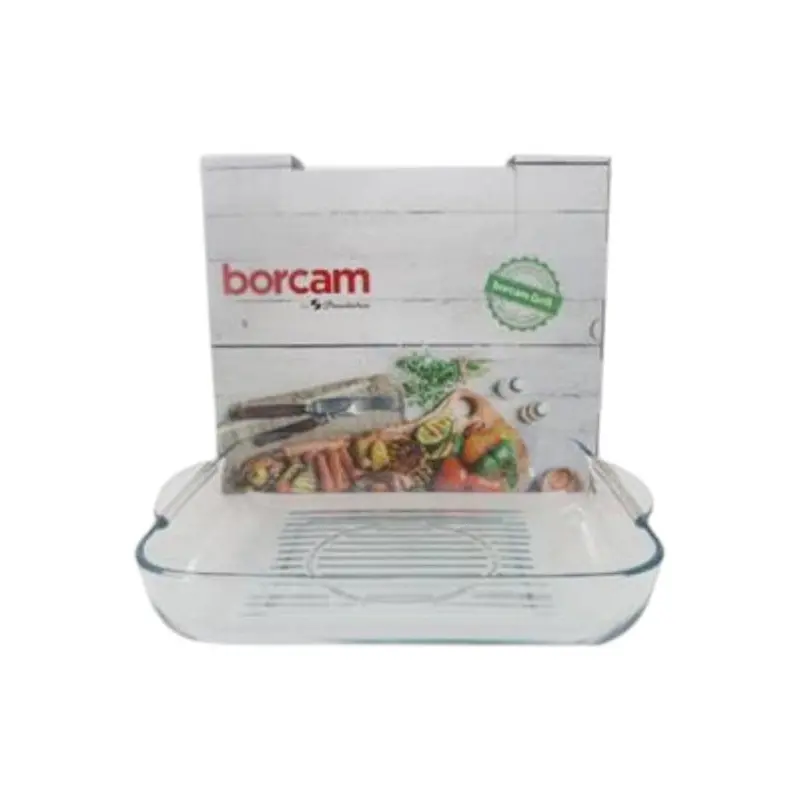 Borcam Square Grill Tray – 1.04-Liter Non-Stick Baking Dish 1