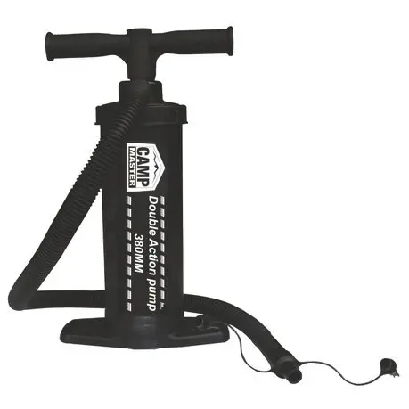 Camp Master Double-Action Hand Air Pump – Standard Valve, 380 Psi 1