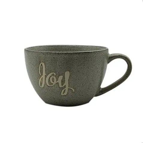 Ceramic Soup Mug With Custom Printed Design 1