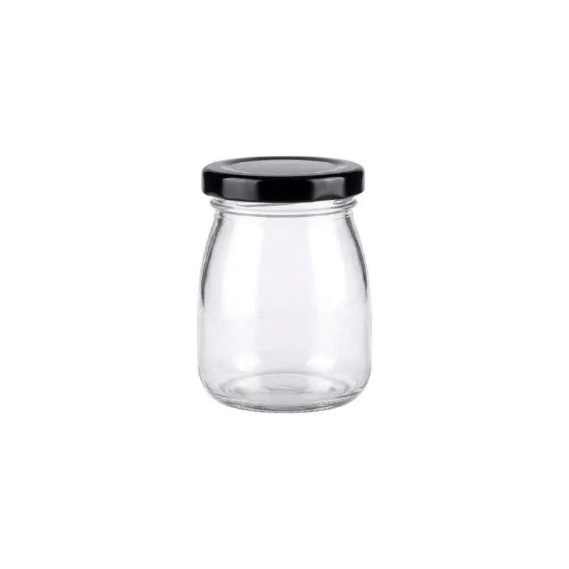 Classic Airtight Round Glass Food Jar – Versatile Pantry Storage 1