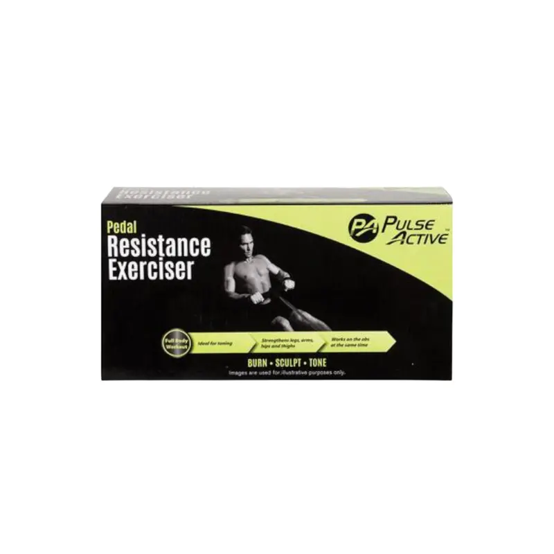 Compact Pedal Resistance Exerciser – Silent Home Workout Device 1