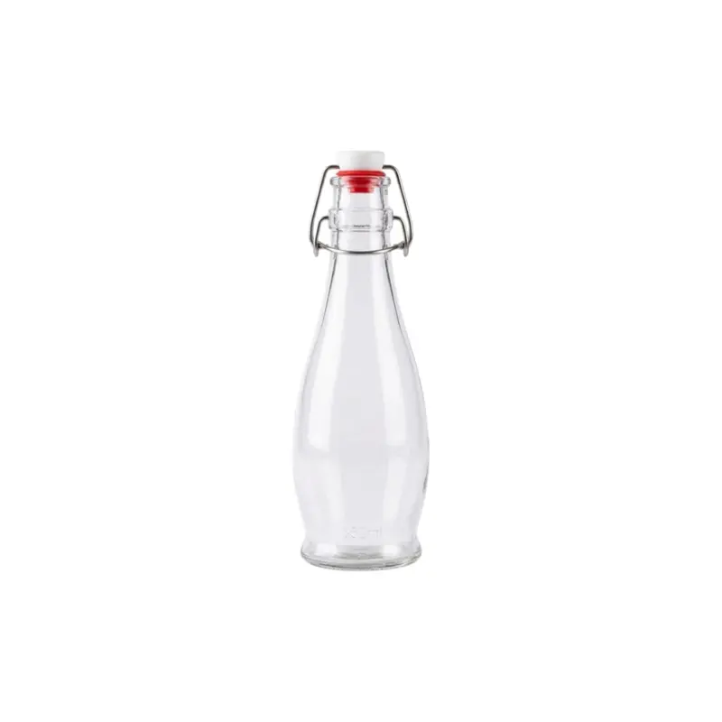 Compact Swing-Top Glass Bottle – 350 Ml, Ideal For Sauces & Oils 1